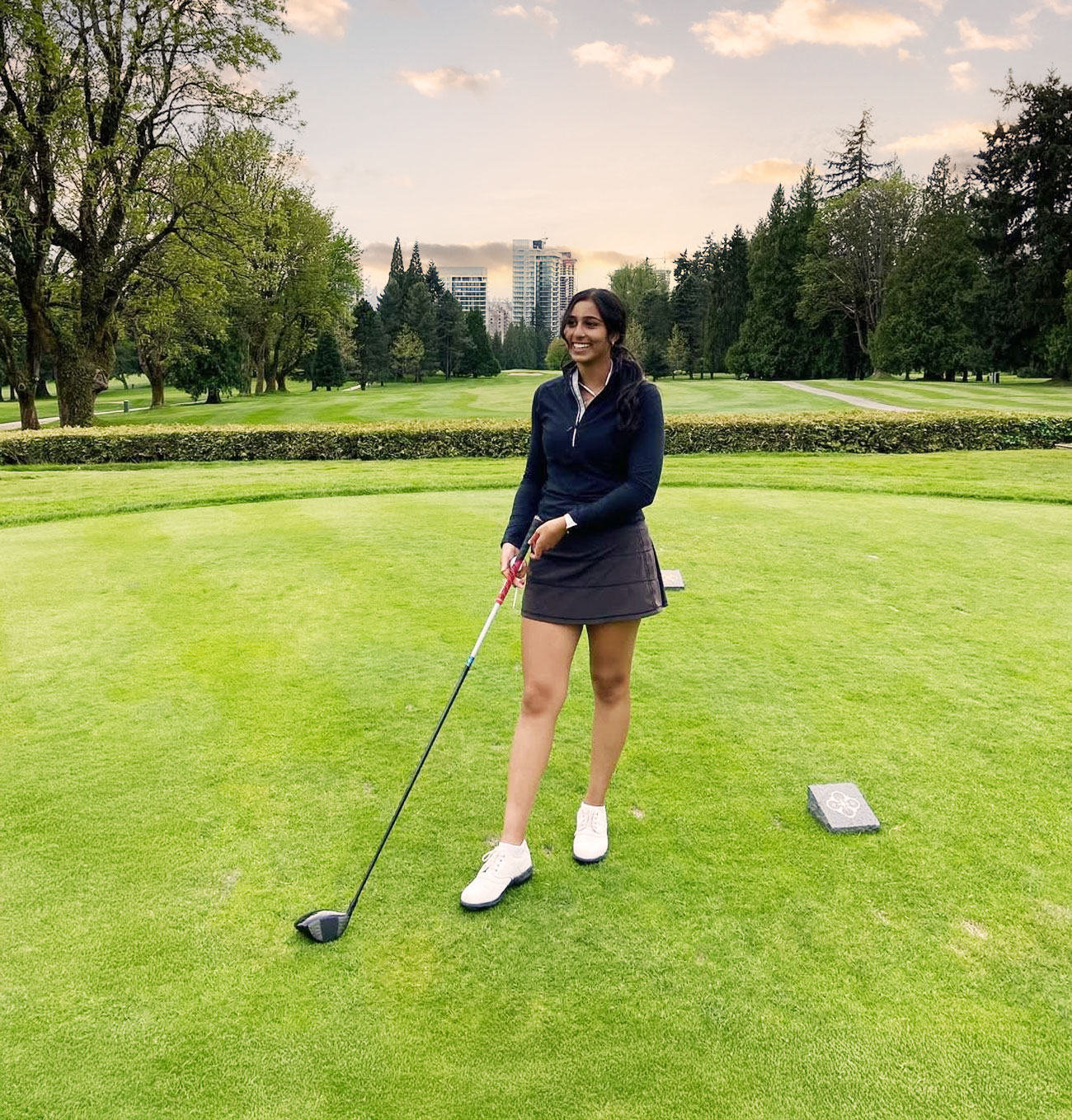 Jaya Rampuri at Vancouver Golf Club